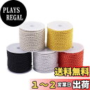 【送料無料】Beadthoven 5巻セット 5色 線径約3mm ポリエステル製 ツイストコード ポリエステルコード アクセサリー用糸 ジュエリー作り DIY ハンドメイド 手芸材料 手作り素材 クラフト用品 約5m/巻