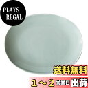 【送料無料】西海陶器(Saikaitoki) 波佐見焼 Common コモン プレート 皿 オーバル グレー 直径約23cm 電子レンジ 食洗器対応 17045