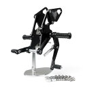 【送料無料】Bruce & Shark バックステップ ヤマハMT-07 FZ-07 2014-2020年 用 バックステップキット CNC 調整可能 リアセット フットペグ ペダル ブラック