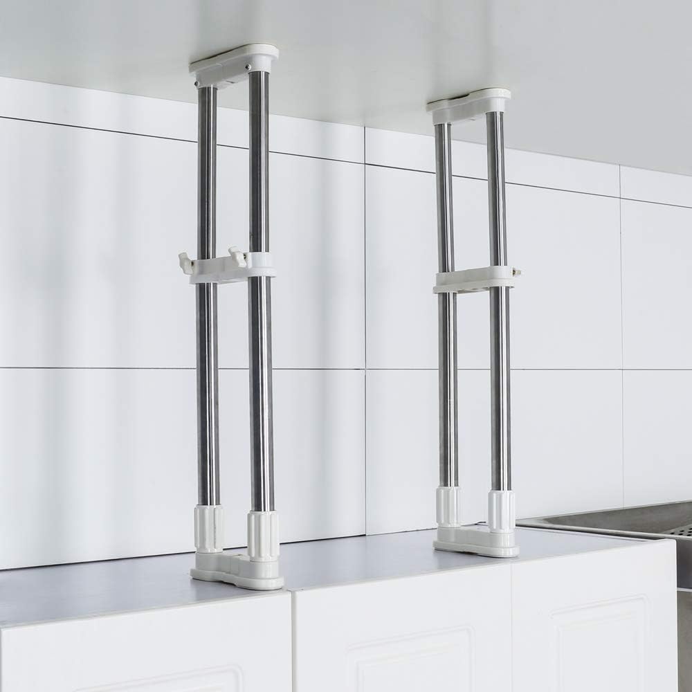 【送料無料】BAOYOUNI 家具転倒防止伸縮棒 転倒防止用 つっぱり棒 転倒防止 突っ張り棒 地震 耐震対策 ..