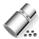 【送料無料】Hibbent 蛇口シャワー 首振り 節水泡沫器 蛇口 先端 噴霧器 流しシャワー 蛇口変換器 水栓ノズル 洗面台 泡沫蛇口 水流交換 水道 蛇口 ...
