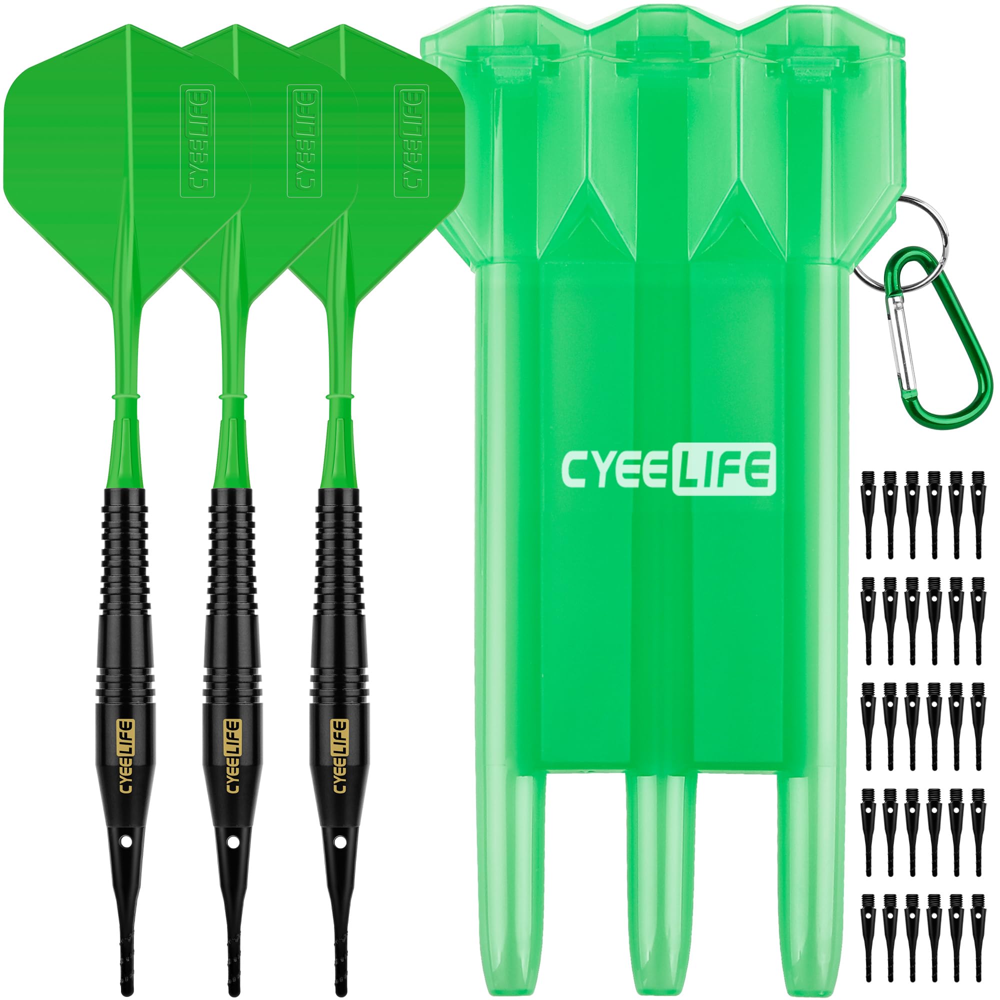 【送料無料】CyeeLife 16g 純銅のソフトチップダーツセッ Soft tip Darts(G ...