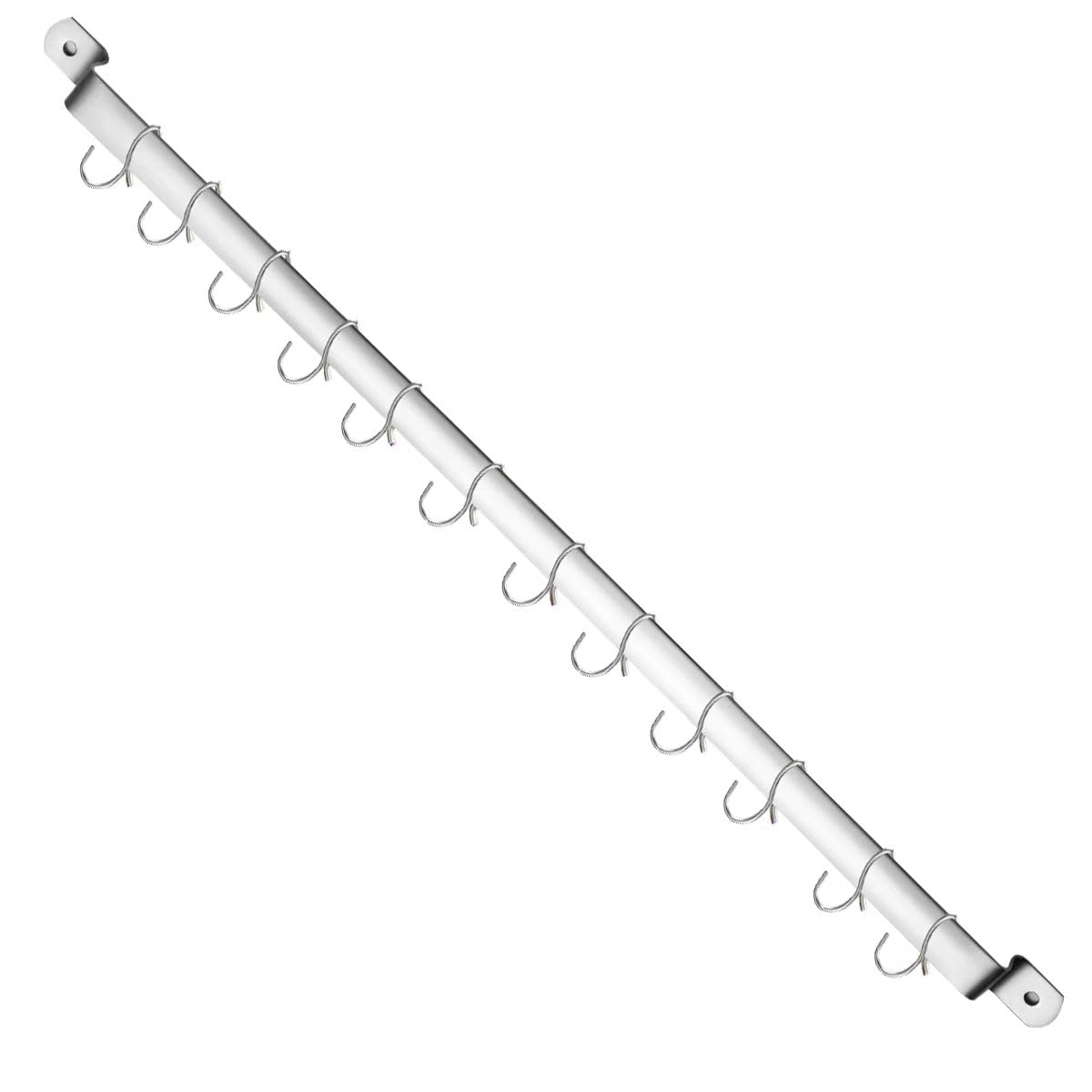 【送料無料】Evanda キッチンツールフック シルバー タオル収納 壁掛け式 吊り下げ 防水 移動できるフ..