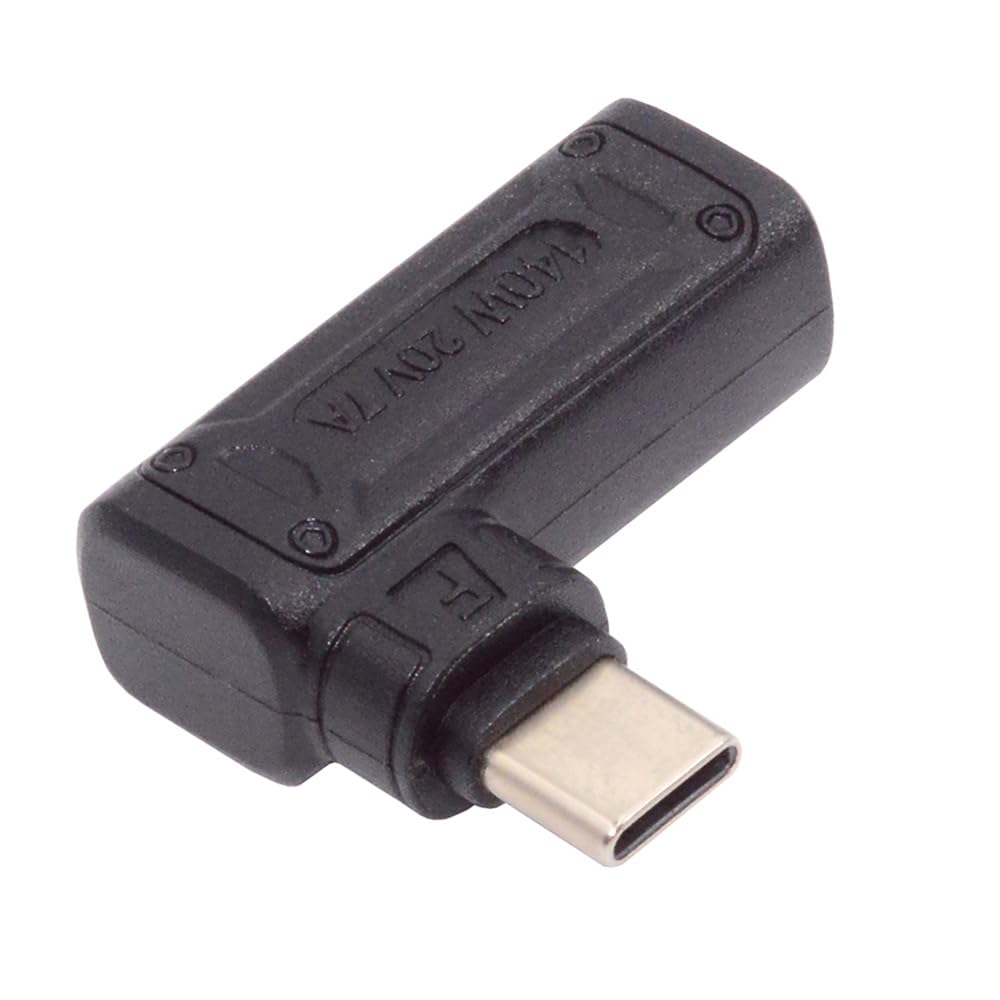 【送料無料】NFHK 140W 100W DC ジャック 5.5x2.5mm 入力 USB-C Type-C 角度 90度 電源プラグ 充電アダ..