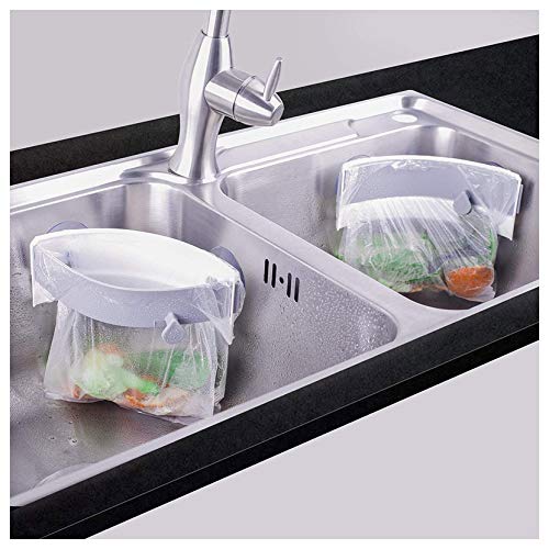 【送料無料】三角コーナー 開閉可能生ゴミ袋ホルダー キッチンシンクを広く使える さんかくコーナー いらず 省スペース 水切り袋ホルダー ポリ袋エコスタンド
