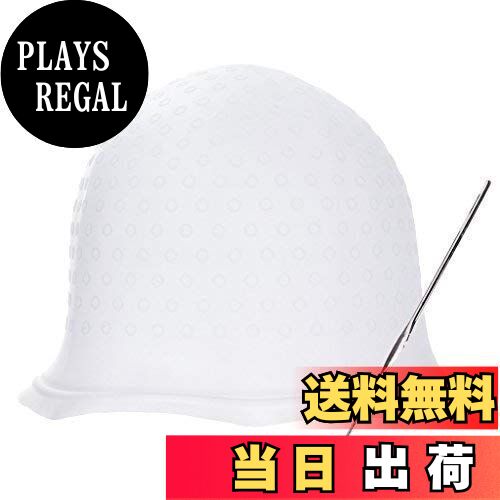 【送料無料】メッシュキャップ ヘアカラー 毛染め ハイライトキャップ ブリーチ 髪 シリコン素材 カ ...