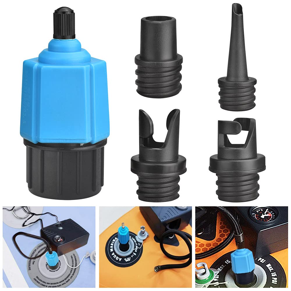 【送料無料】EMAGEREN バルブアダプター sup 空気入れ アダプター sup バルブアダプター ポンプアダプ..