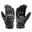 【送料無料】デイトナ(Daytona) バイク用 グローブ 春夏秋冬 本革(ヤギ革) カーボンプロテクター スマホ対応 オールスポーツ ショートグローブ HBG-036 ブラック XLサイズ 99226