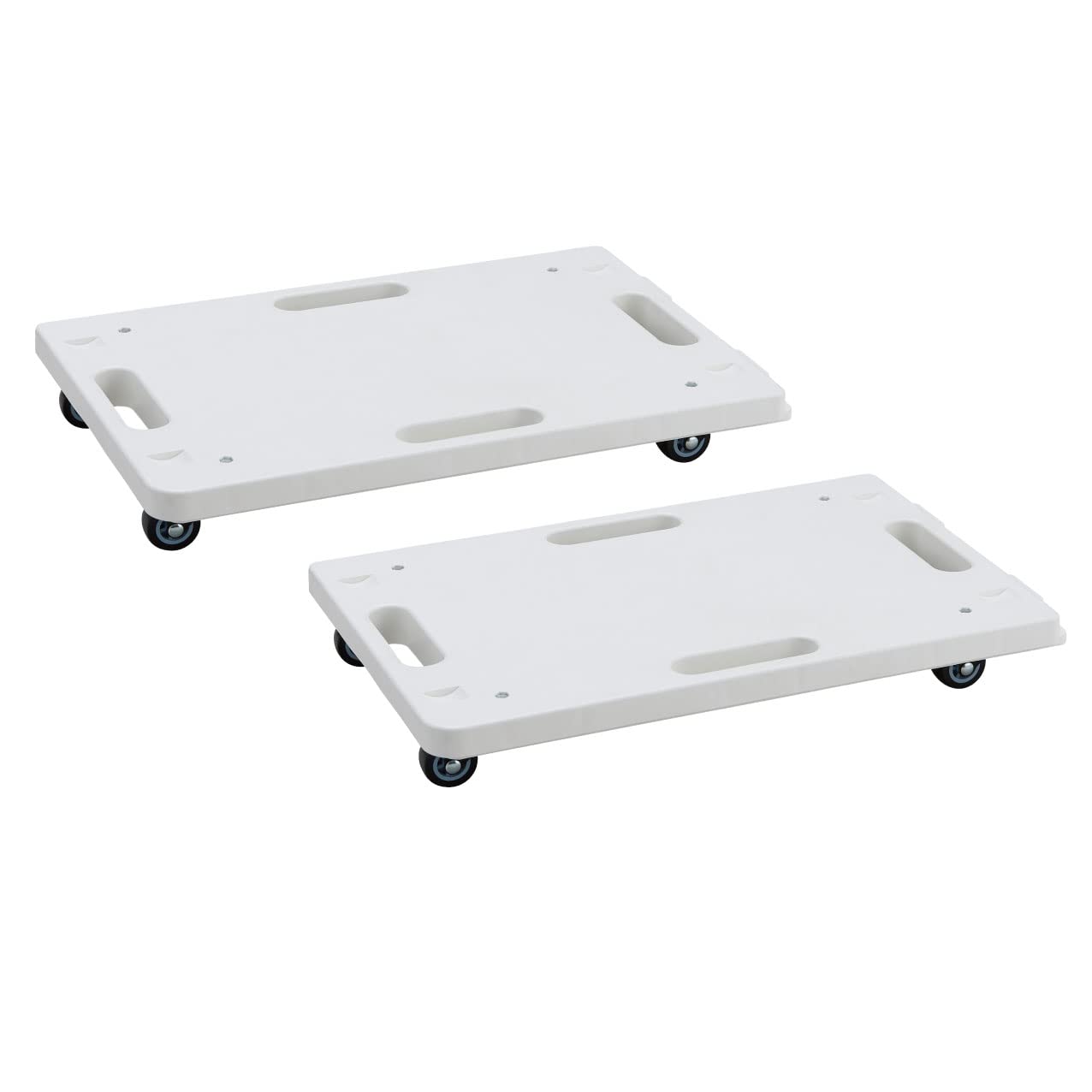 【送料無料】Belca(ベルカ) 日本製 台車 連結キャリー 2台入り 幅46.4×奥行31.4×高さ6.5cm ホワイト 耐荷重 60kg 小型 軽量 平台車...