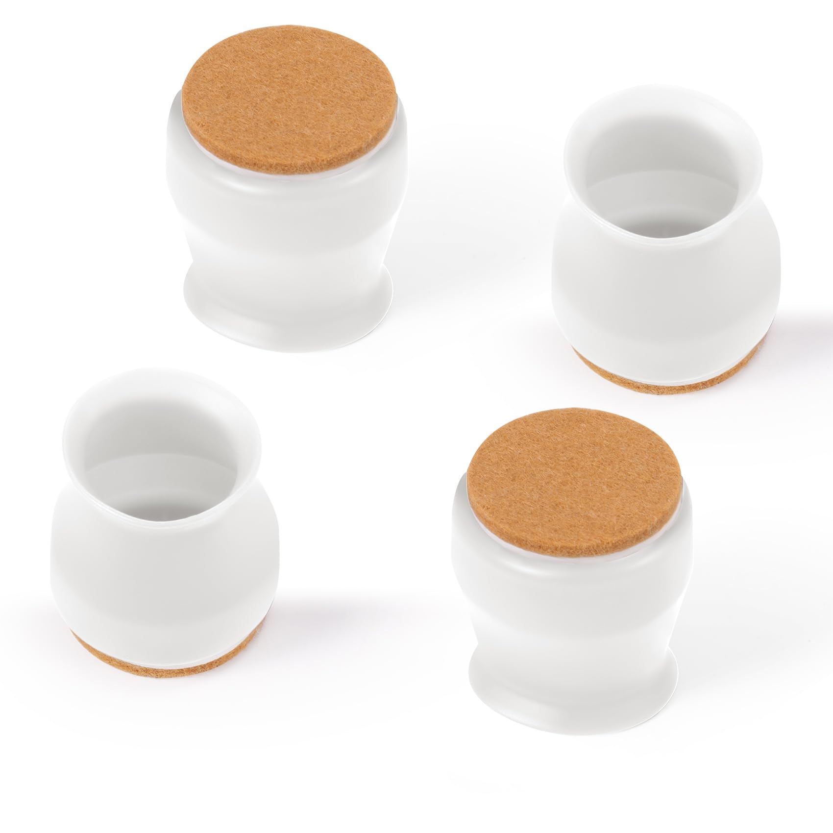 【送料無料】Annhua 椅子脚カバー 4個セット 椅子あしキャップ シリコン 椅子脚キャップ キズ防止 騒音..