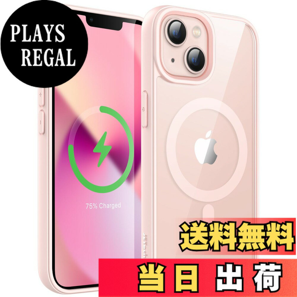 商品情報商品の説明JEDirect iPhone 13 6.1インチ用 マグネット ケース MagSafeに対応 衝撃吸収 バンパーカバー ソリッドカラーマットTPUフレーム 傷つけ防止 クリアバック主な仕様 [互換性] 注：iPhone 13 Pro / 13 Pro Max / 13 Miniには対応しません。iPhone 13 6.1インチにぴったりフィットします。軽量でスリムな設計です[強力な磁気吸着] 完璧に配置された38個の内蔵磁石により、ワイヤレス充電がもっと速くて簡単になります。MagSafeアクセサリとの互換性があります。ケースをデバイスにつけたままにして、充電器にスナップするだけで充電できます[信頼できる品質] 柔軟なソリッドカラーのTPUフレームと耐久性のあるクリスタルクリアなPC背面で作られており、おデバイス本来の美しさを見せます。内側の小さなドットのデザインにより、携帯電話の背面にウォーターマークが入りません[特別な保護] 高くなったベゼルにより、スクリーンとカメラをさらに保護します。独特の衝撃吸収の設計: 4つのコーナーが効果的に衝撃を吸収します[使いやすい] スピーカー、カメラ、その他のポート用の正確に位置合わせされたカットアウト。すべての機能とコントロールに簡単にアクセスできます