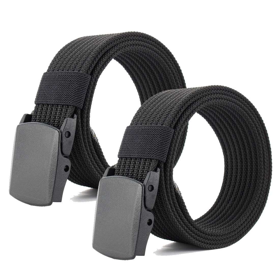 【送料無料】[KOUTEI] 2本セット ナイロンベルト 軽量 フリーサイズ スポーツ ミリタリー サバゲー キ..
