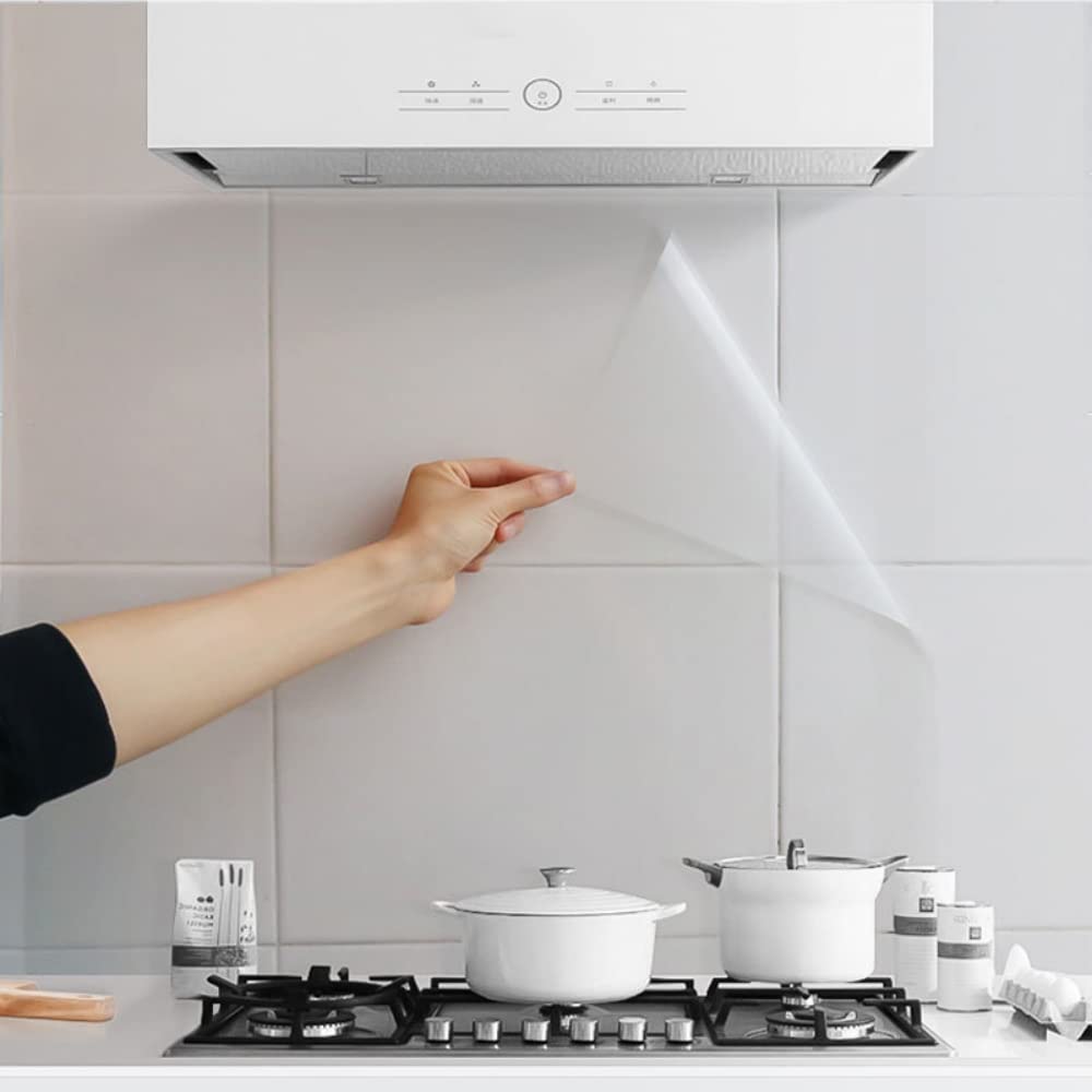 【送料無料】Juangfia 壁紙 シール 剥がせる 防水 リメイクシート 透明 キッチン壁紙 シー ...