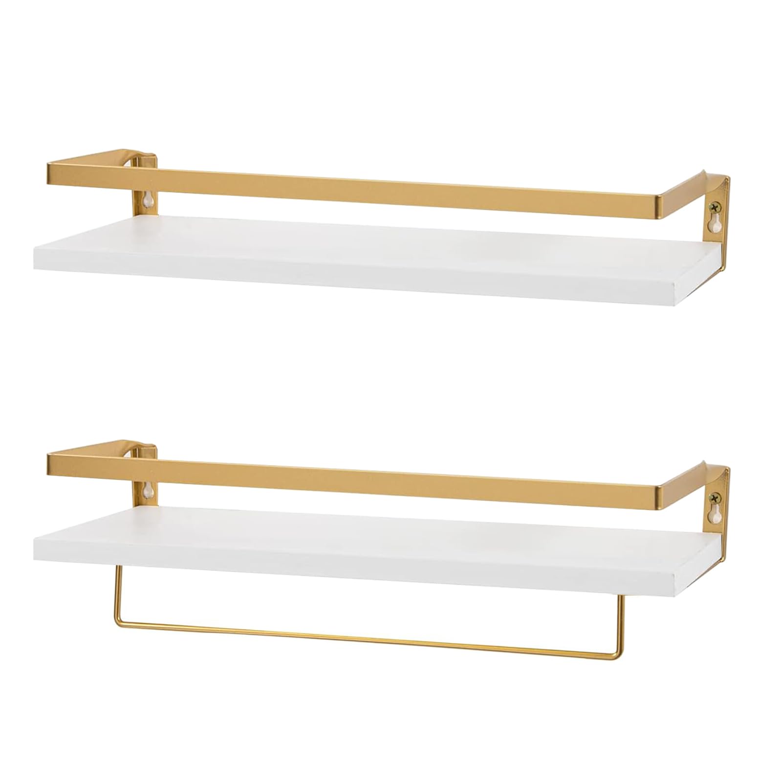 【送料無料】SIUSA ウォールシェルフ 壁掛け棚 2個セット 壁 棚 ラック 天然木製 ウォールラック おし..