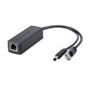 【送料無料】10Gtek PoE スプリッタ アダプター,48V to 12V,10/100/1000Mbps,IEEE 802.3af/at準拠,最大100m,監視カメラ、無線アクセスポイントおよびVoIP電話用