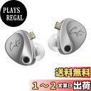 【送料無料】KZ Castor イヤホン 有線 カナル型 耳掛け ハイブリッド 重低音 リケーブル可能 デュアルダイナミックドライバー ミュージシャン シンガー用 インイヤーイヤホン HIFI音質 2dd チューニングスイッチ iPhone/Android適用(シルバー、マイクなし)