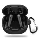 【送料無料】ANYOI 対応 Anker Soundcore Liberty 4 NC 用 ケース 全面保護カバー シリコンケース 軽量 防塵 耐衝撃 装着充電可能 全面保護 キズ防止 着脱簡単 男女兼用 Anker Soundcore Liberty 4 NC (ブラック)