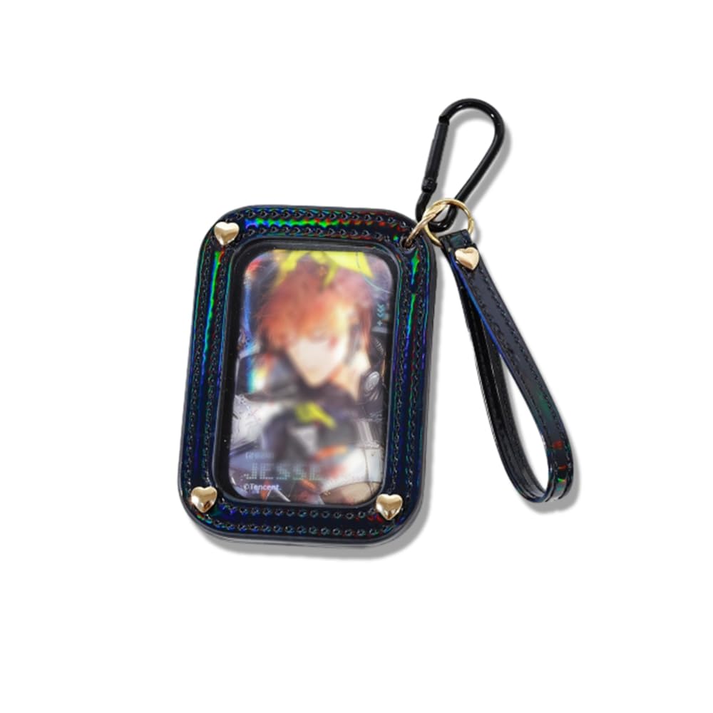 【送料無料】[Jessimi] 缶バッジカバー 缶バッジ用 キーホルダー付 痛バ カバンにかける ケース キーホ..