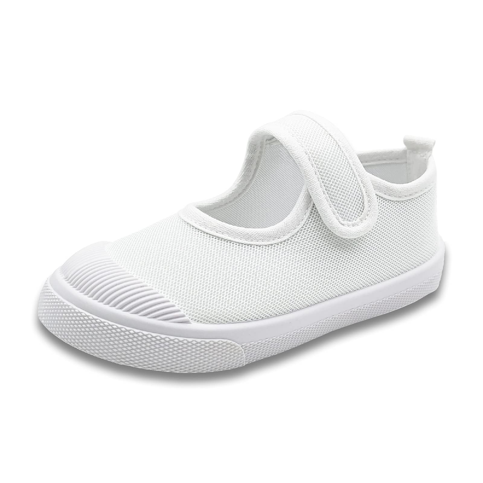 【送料無料】[HAPLUE] ハプルー 上履き 子供靴 スクール 子供 通学履き男の子 女の子 幼稚園 保育園 HBX-M2105(19.5cm, ホワイト)