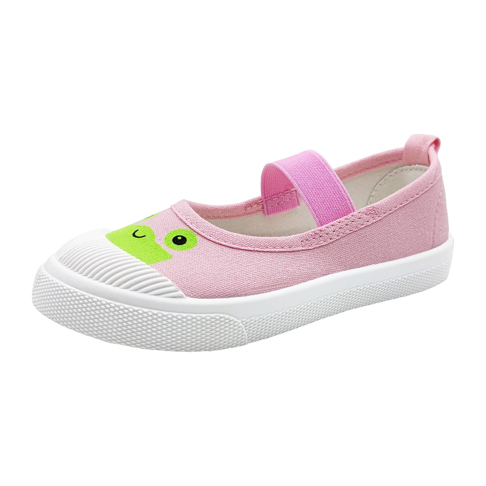 【送料無料】[HAPLUE] 上履き 子供 女の子 男の子 動物柄 バレーシューズ うわばき キッズ 上靴 こども 幼稚園 保育園 学校 14~21cm ハプルー HBX-S2109 (21.0cm, ピンク-カエル)