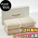 【送料無料】Calla Angel New York ハンドタオル 極上 高級綿 エジプト綿100% 高吸水 厚手 柔らかい コットン ホテル仕様 箱入り ギフト 海外人気 アクアシリーズ 選べる6色(ハンドタオル 4枚セット, ベージュ)