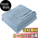 【送料無料】SE タオルケット シングル 夏用 ブランケット 綿100% 柔らかい ふんわり 吸湿速乾 抗菌防臭 洗える オールシーズン快適 140cmx200cm スカイブルー 「SE Softexly」