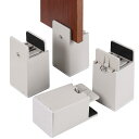 【送料無料】BOIVSHI テーブル 脚 継ぎ足し 高さ調整 継ぎ脚 高さ100mm 4個セット こたつ 継足し テーブル脚台 幅を調節できる・0mm~54mm