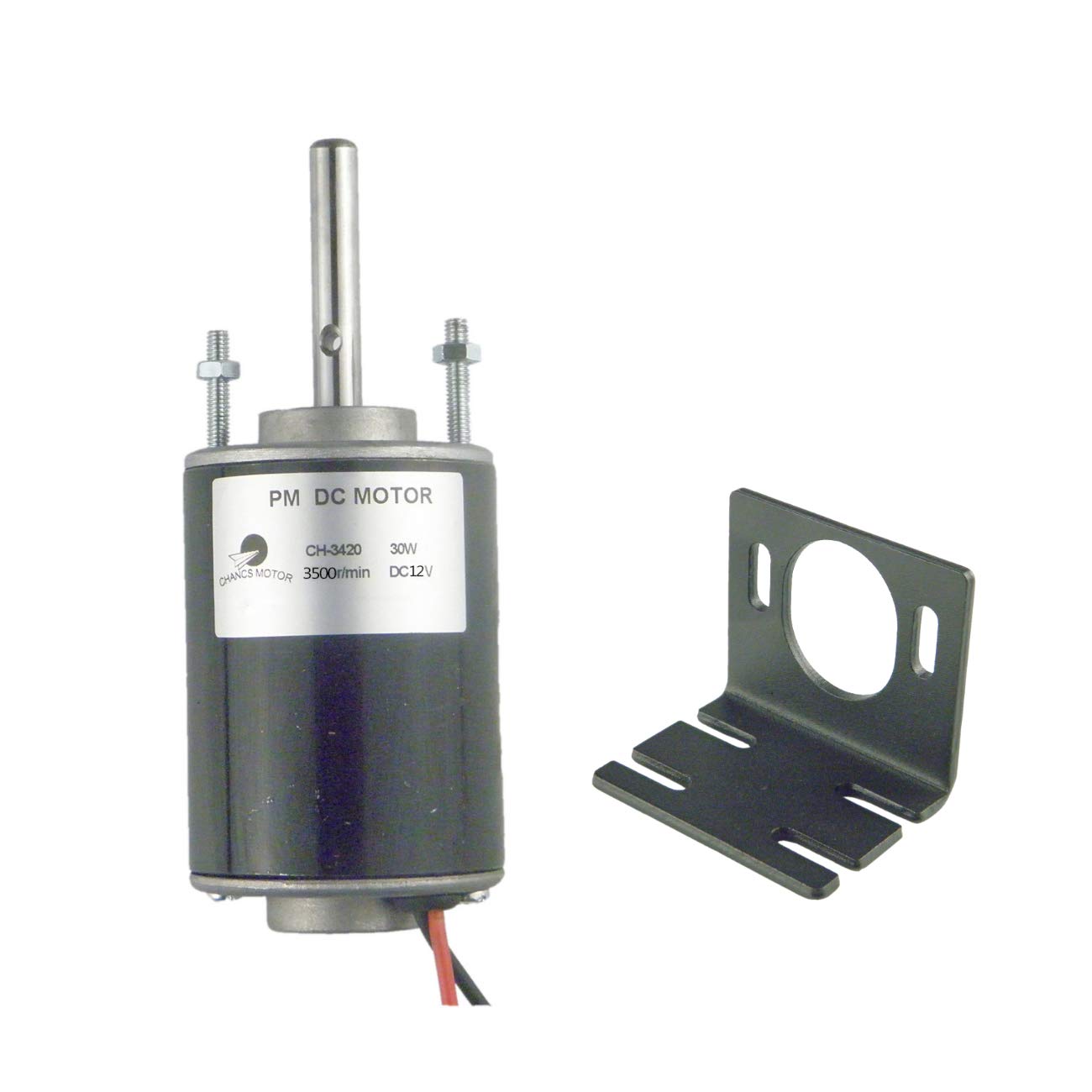 【送料無料】CHANCS丸鋸のための固定ブラケットが付いている DCの電動機CH-3420 12V DC 3500RPM共通の..