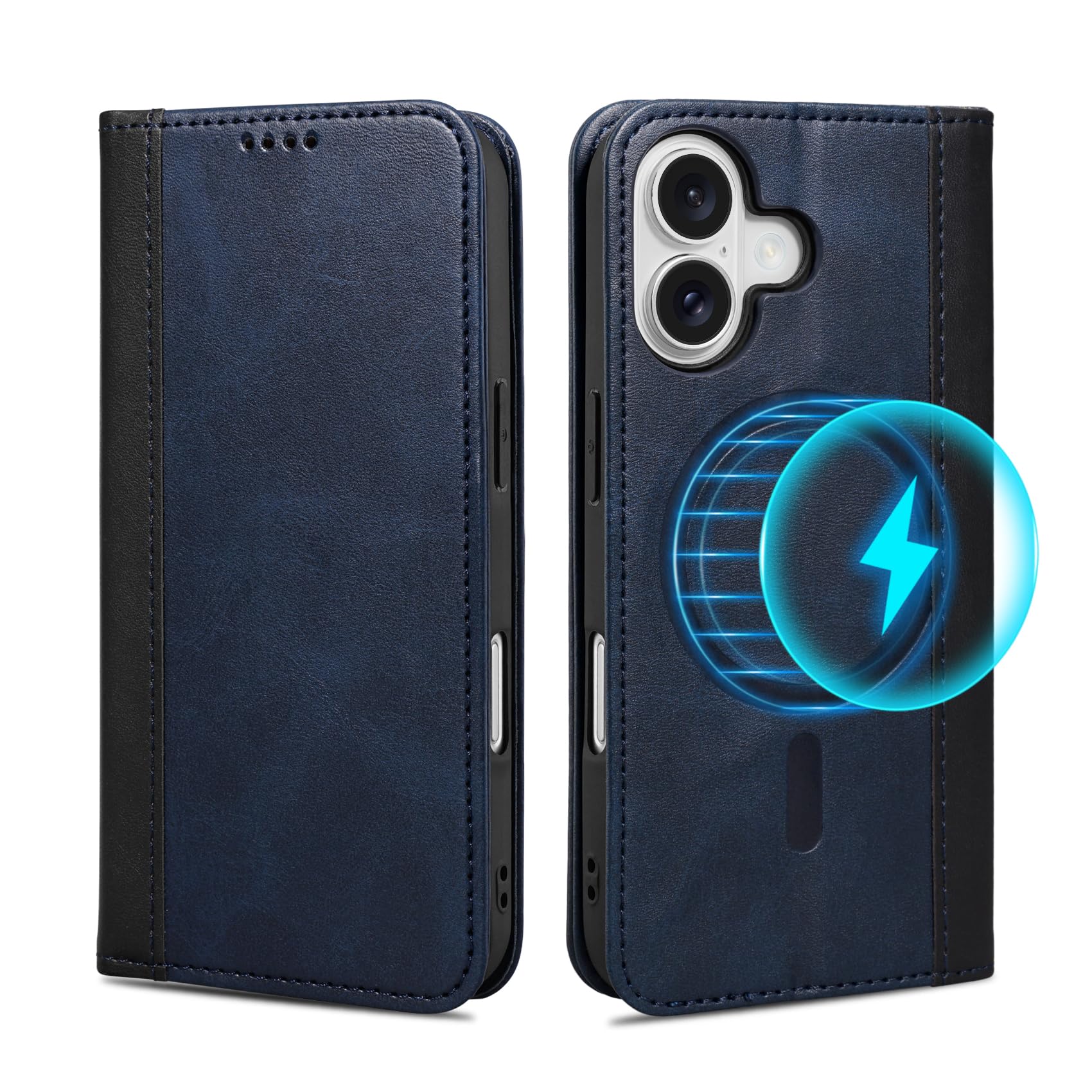 【送料無料】Rssviss iPhone 16 用 ケース 手帳型 MagSafe対応 iPhone16 用 手帳型ケース アイフォン16 用 ケース カード収納 スタンド機能 全面保護 衝撃吸収 スマホケース MagSafe 対応 内蔵マグネット 財布型 アイホン16 用 ケース iPhone 16 専用 MagSafe対応 手帳型ケー