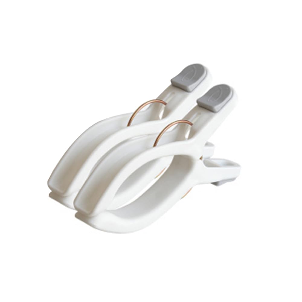 【送料無料】JunyueLiang 布団ばさみ 特大 強力 幅広 洗濯物干し らくらく 強力バネ 布団干しばさみ 跡がつかない 固定 竿ピンチ 防風タイプ 落下...