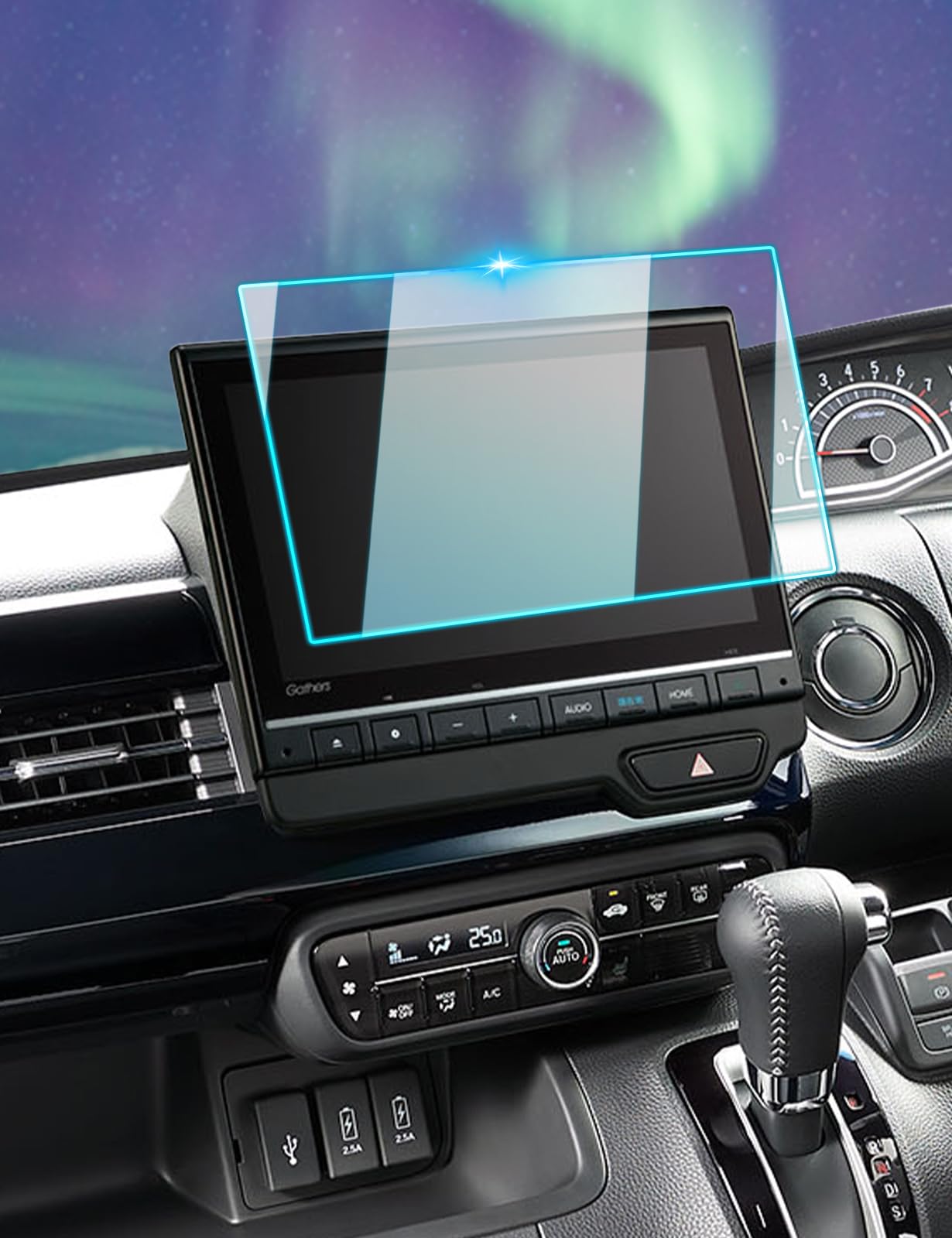 【送料無料】【BIXUAN】ホンダ N-BOX/N-WGN/N-ONE 2023+ LXU-237NBi純正ナビ フィルム 強化ガラス 液晶..