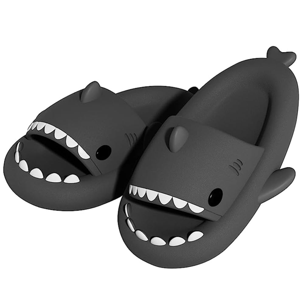 【送料無料】[kaitesi] 可愛い スリッパ サメ 夏 室内履き 洗える 滑らない 厚底 特大 メンズ 静音 部..