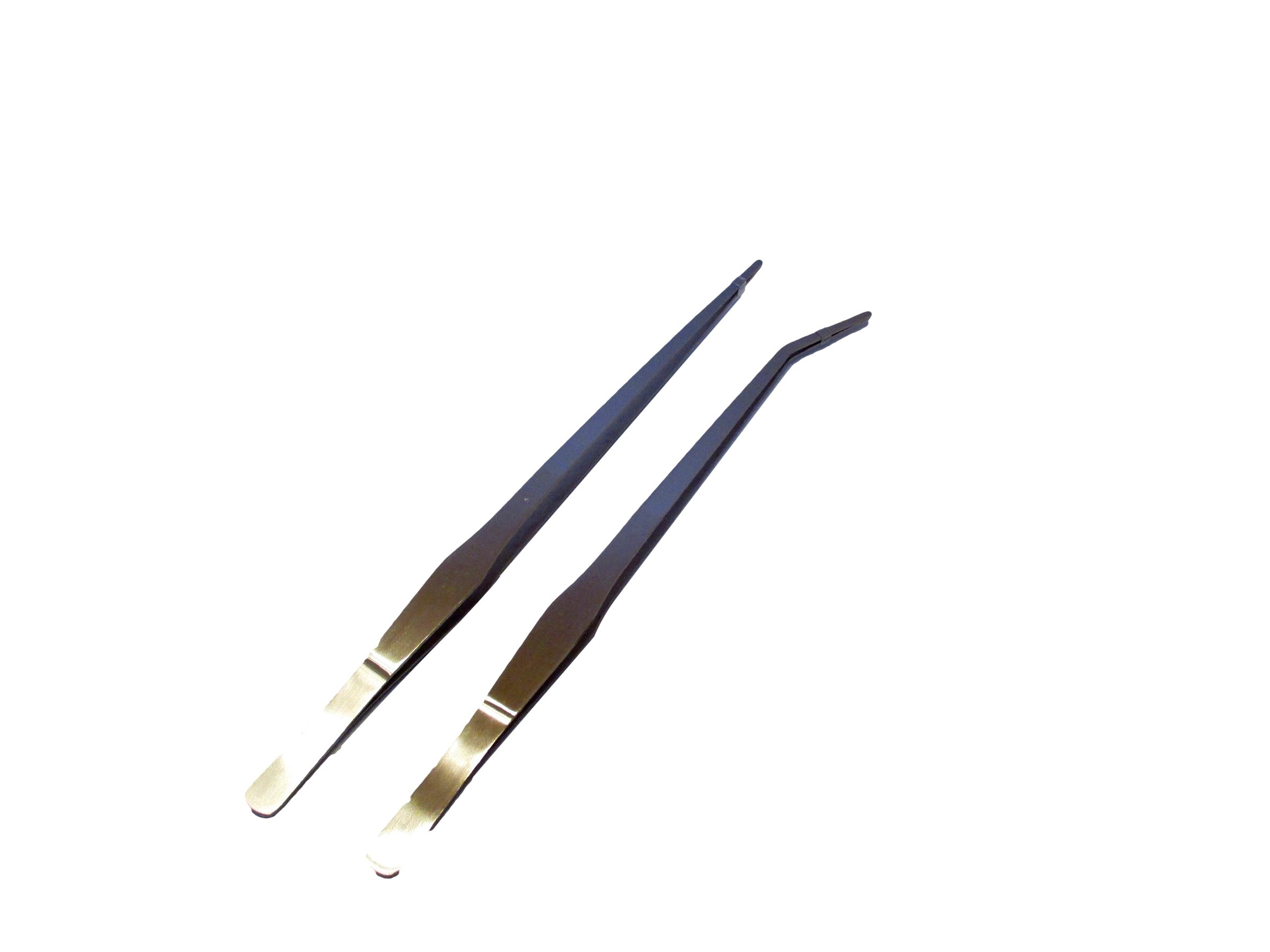 【送料無料】ピンセット ロングサイズ 38cm アクアリウム 水草 爬虫類のエサやり バラ 園芸 芽積 (2本..