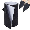 【送料無料】PH PandaHall 靴底滑り止め 10x100cm 止めパッド スベリ止めステッカー 靴底保護 靴 ゴム 滑り止めシート スリップ対策 消音 ...