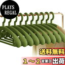 【送料無料】OYUEGE 洗濯ハンガー 10本組 ハンガー かたくずれ防止 衣類用 360度回転フック おしゃれ すべらない 型崩れ防止 頑丈 跡がつかないハンガー 滑らないハンガー 乾湿両用 グリーン
