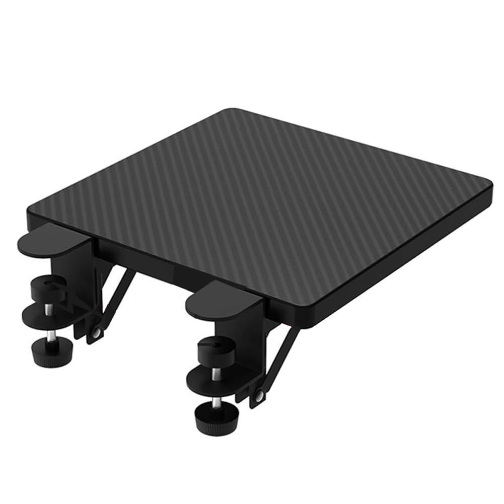 【送料無料】VARMHUS デスクエクステンダー キーボードトレイ アームレスト クランプ式 キーボードスラ..