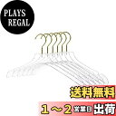 【送料無料】Ahvqevn 5個、クリアハンガー、ゴールドフック付き、透明シャツドレス、コートハンガー、ノッチ付き、レディー、キッズ用、スモール