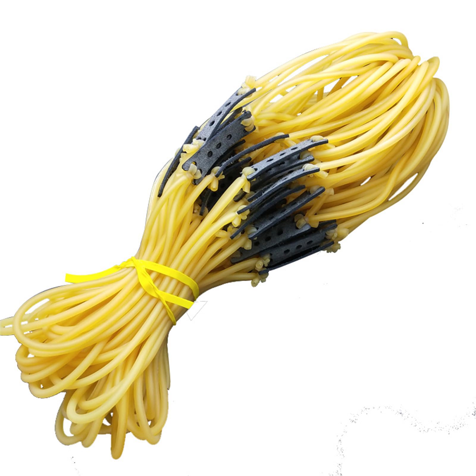 【送料無料】KALOLINNA 弾性輪ゴムパチンコ ラバースリングショット 10点セット 屋外狩猟カタパルト交..