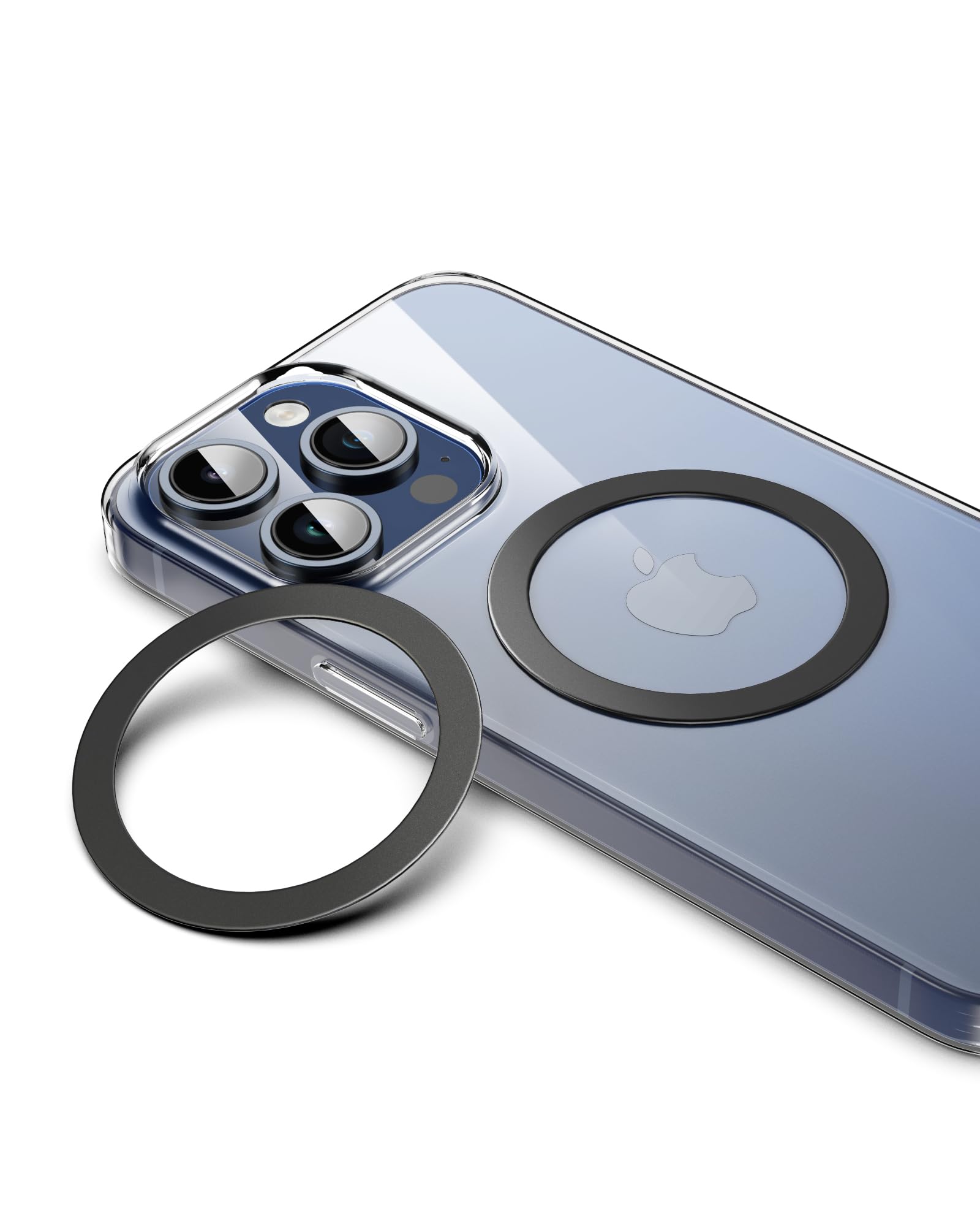 【送料無料】YOSH マグセーフ対応シール Magsafe対応リング「ケースをMagsafe化」超強磁力 超薄型 厚さ0.3mm PU材質採用 滑り止め 傷防止 Magsafeアクセサリー対応 磁気シール iPhone/AQUOS/ARROWS/Pixel/Xperia/Galaxyに対応 ブラック 2枚セット