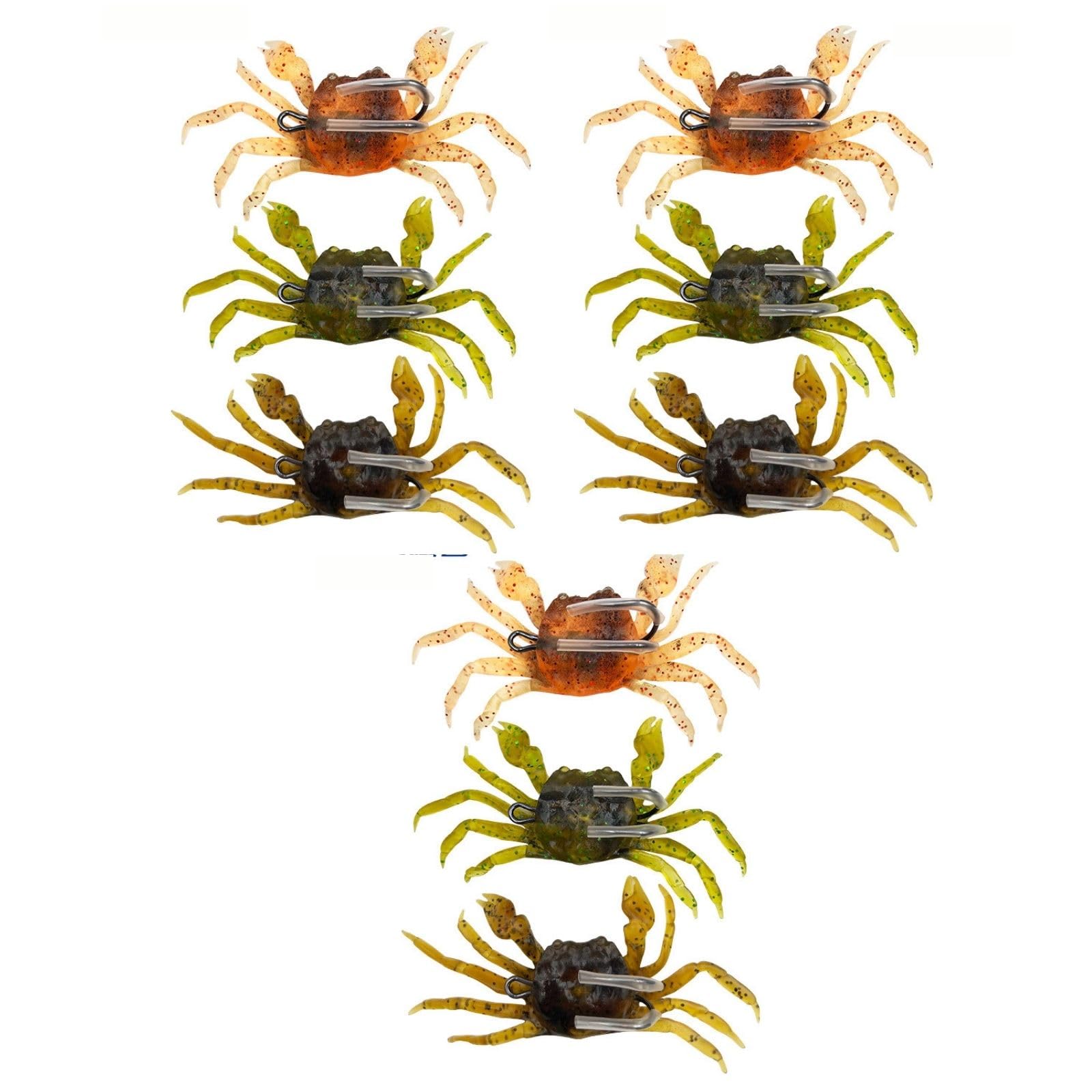 【送料無料】mamota 蟹 カニ ワーム タコ釣り タコ仕掛け ソフトワーム 蛸 チヌ キジハダ タコエギ ソ..