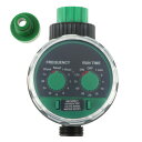 【送料無料】Hicello ガーデン自動散水タイマー 電子散水システム 調整可能な灌漑コントローラー 防水灌漑タイマー 自動水栓給水 ウォータータイマー ガーデニング灌漑節水用 お庭の水まき 芝生向け 庭園用 水を撒く 散水 噴水 点滴 灌漑