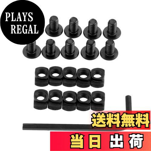 【送料無料】Hicello M Lok Tナット 純鋼 頑丈 ネジとナット交換セット 取り付け簡単 安全 スペア用 ス..