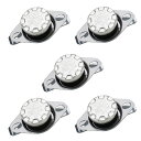 【送料無料】Aopin熱制御スイッチKSD301通常閉鎖されたNC 15度250V 10Aサーモスタット温度スイッチ5個入り