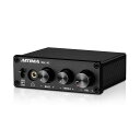 AIYIMA DAC-A2 ヘッドフォンアンプ PC-USB/光/コアキシャル入力、RCA/3.5mmヘッドフォン出力 デジタル/アナログ変換 アナログ卓上オーディオコンバーター 5V 24Bit 192kHz
