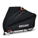 【送料無料】NEVERLAND バイクカバー 原付バイクカバー 車体カバー 210Dオックス 防水 生地品 前後鍵穴 大型ロック対応 盗難防止 蛍光テープ 耐久...