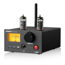 AIYIMA T5 V2.0 HIFIヘッドフォンアンプ TUBE管6K4 Bluetooth 5.1 QCC3034+NE5532 TDA7498E 160W*2アンプ サポートSBC、AAC、APTX、APTX-HD、APTX-LL ホームオーディオシステム用