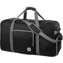 WANDF 折りたたみバッグ ボストンバッグ スポーツバッグ 40L 60L 80L 100L 136L 大容量 スーツケース固定 斜め掛け