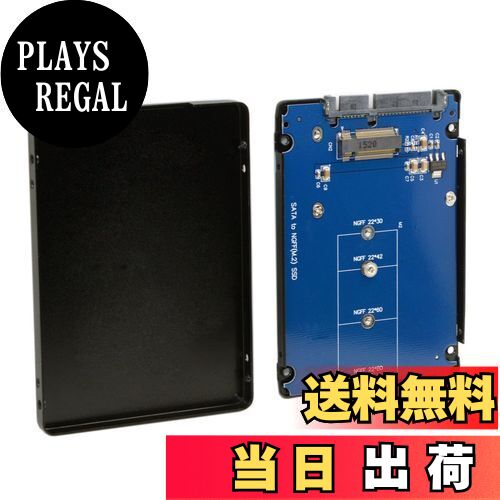 【送料無料】CHENYANG 黒色金属ケースと2.5 SATAアダプタカードアダプタにCY B + Mキーソケット2 M. 2 ..