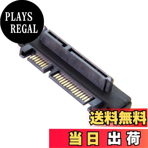 【送料無料】chenyang SATAオス→SATAメス 90度アップアングルジェンダーチェンジャーコネクターアダプ..