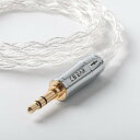 Yinyoo 2pin TFZ イヤモニ アップグレードケーブル 3.5mm プラグ KBEAR KBX4904 99.99%純度 純銀4芯 ヘッドフォン 交換用ケーブル 音質改善 イヤホン リケーブル hi-fiオーディオ イヤフォン ケーブル KS1/KS2/LARK/Robin/coffee bean/emerald/melody 等に対応(TFZ・3.
